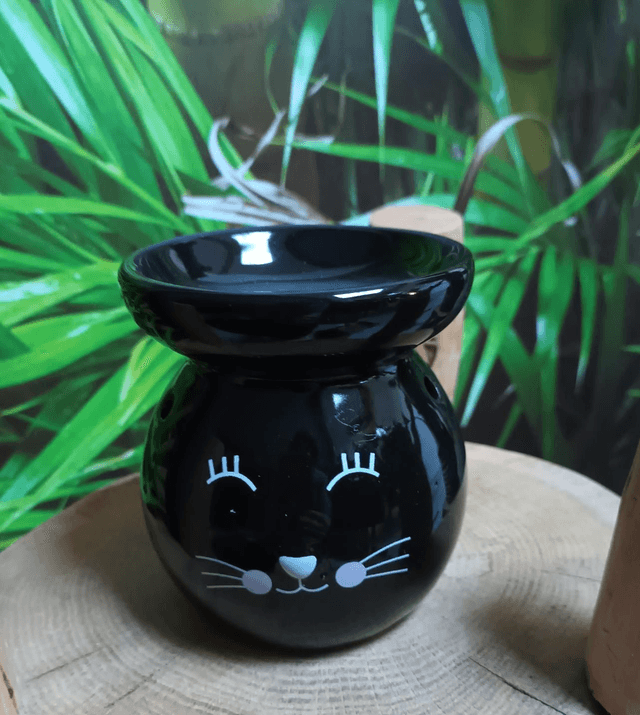 Brûleur de fondants noir &quot;chat&quot;