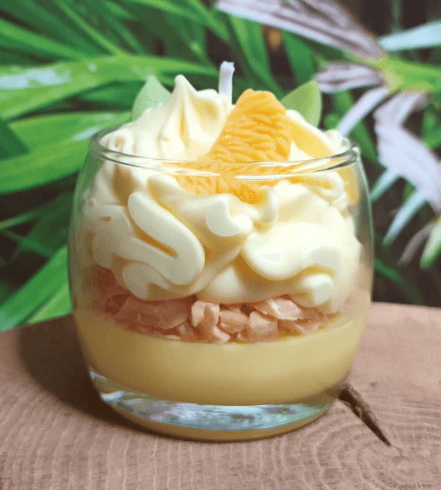 Bougie citron meringué, DISPO EN BOUTIQUE