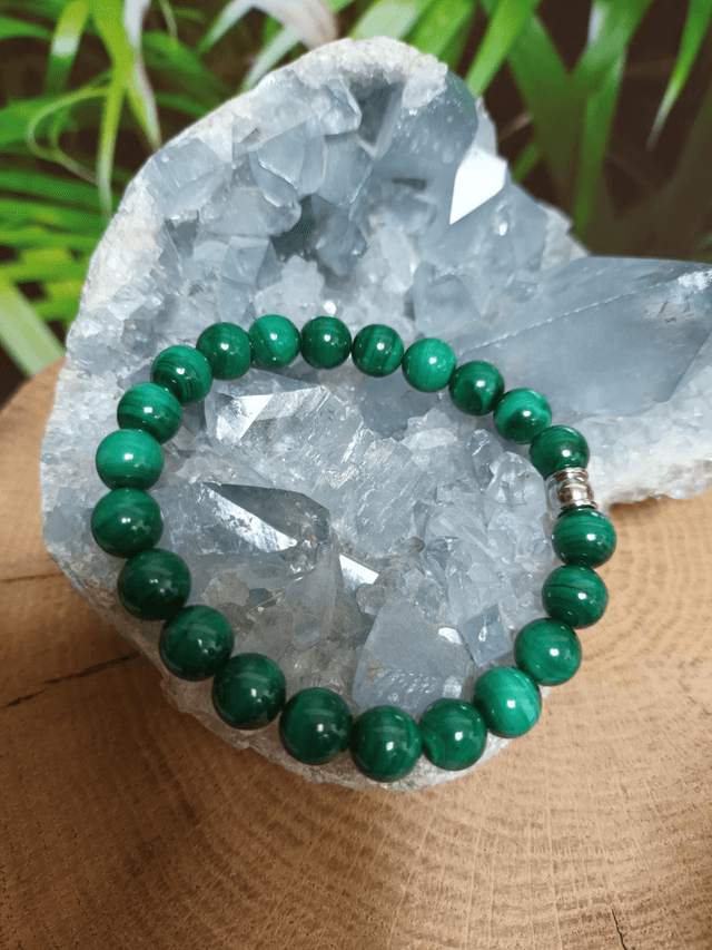 Bracelet en malachite