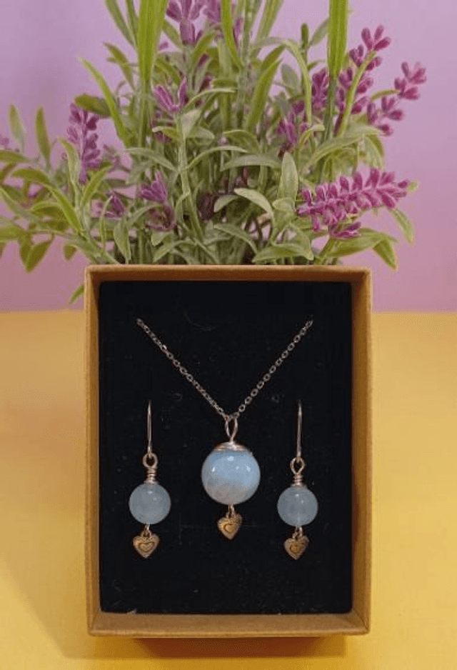 Coffret en aigue marine